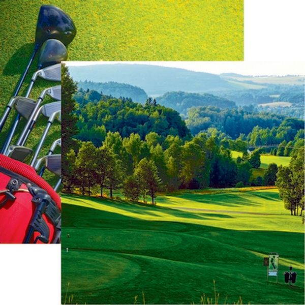 Reminisce Golf: Fairway Paper DS Paper (1 Sheet)