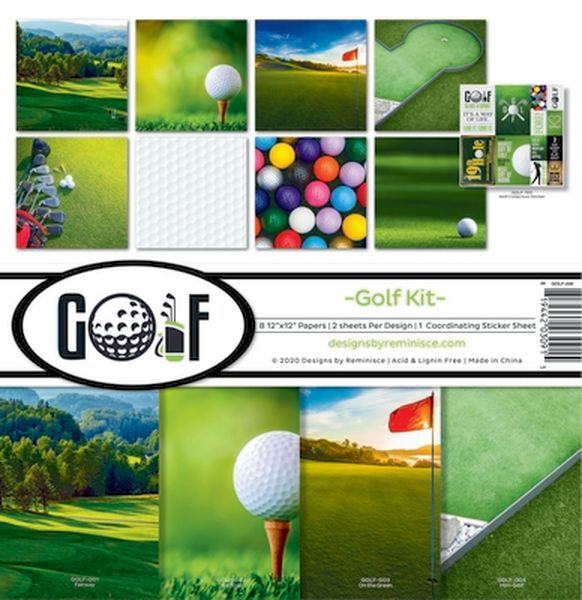 Reminisce Golf Collection Kit
