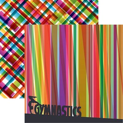 Reminisce Gymnastics: Gymnastics Paper DS Paper (1 Sheet)