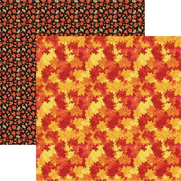 Reminisce Happy Fall: Autumn Leaves DS Paper (1 Sheet)