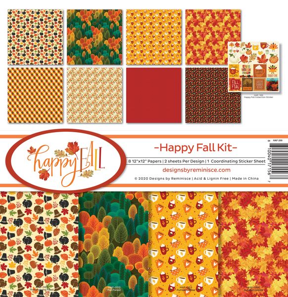 Reminisce Happy Fall Collection Kit