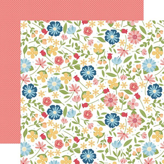 Echo Park Have a Great Summer Stems Of Summer DS Paper (1 Sheet)