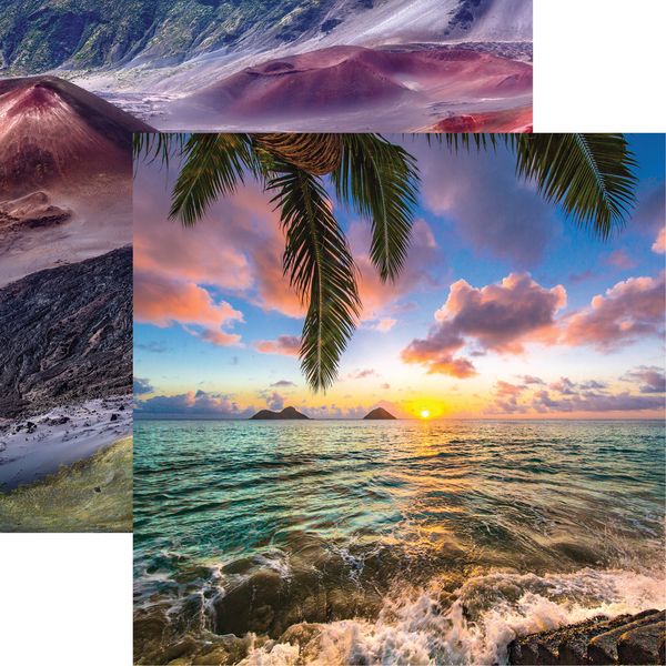 Reminisce Hawaii: Lanihai Sunrise DS Pape DS Paper (1 Sheet)