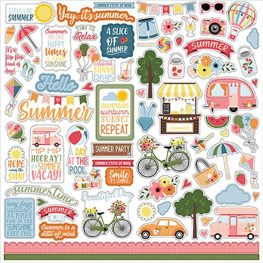 Here Comes the Sun Element Sticker