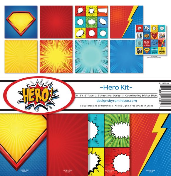 Reminisce Hero Collection Kit