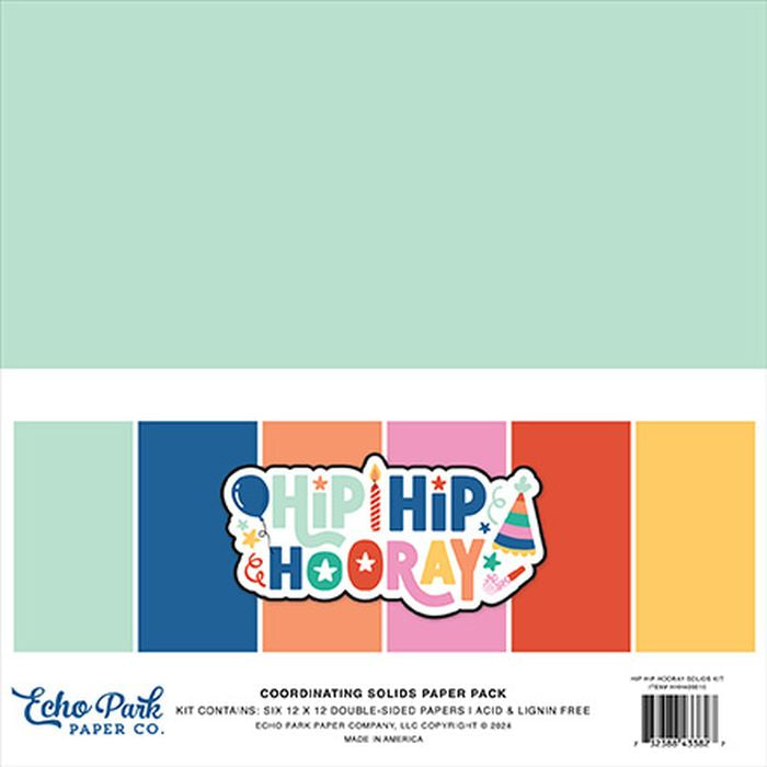 Echo Park - Hip Hip Hooray Solids Kit
