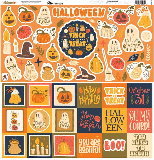 Reminisce Halloween12x12 Sticker