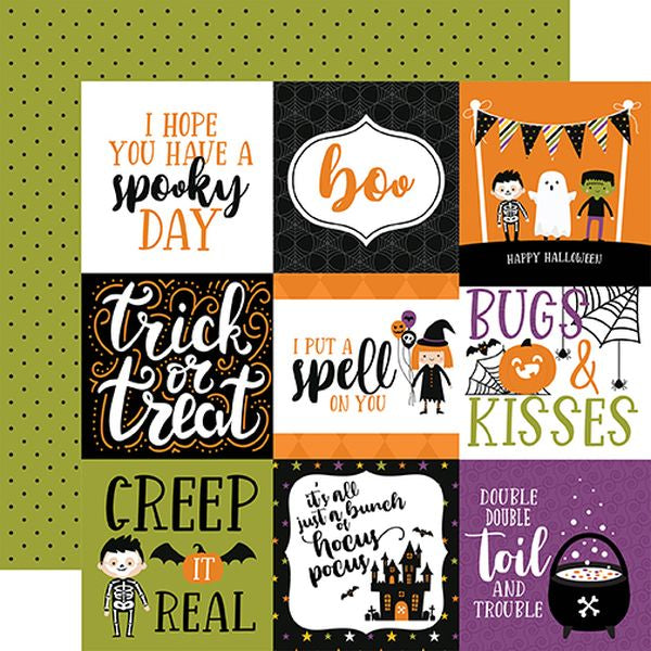 Halloween Magic 4X4 Journaling