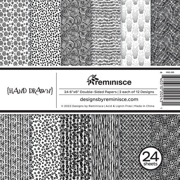 Reminisce Hand Drawn 6x6 Pads