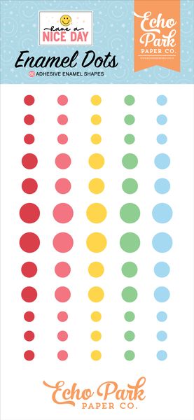 Echo Park Have A Nice Day Enamel Dots