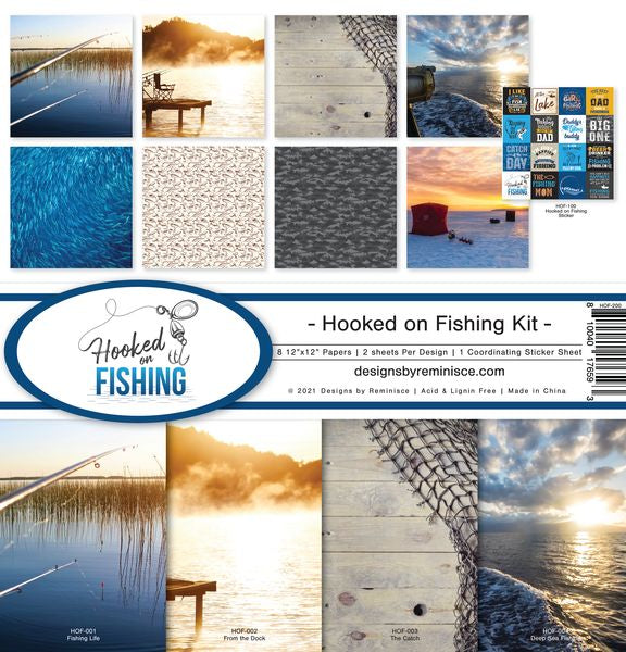Reminisce Hooked On Fishing Collection Kit