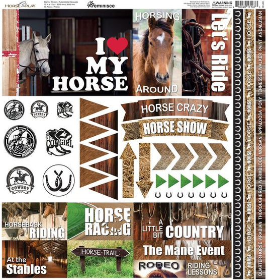 Reminisce Horseplay Sticker