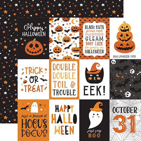 Halloween Party 3X4 Journaling