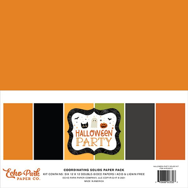 DISC - Halloween Party Solids Kit
