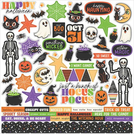 Echo Park Halloween Parade Element Sticker