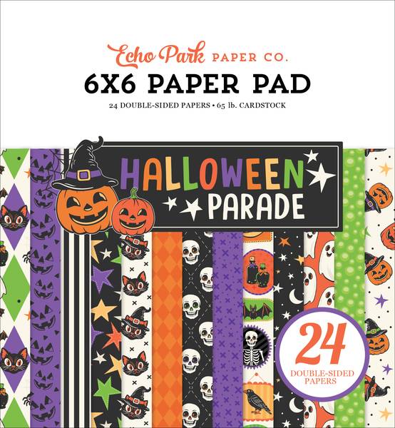 Echo Park Halloween Parade 6x6 Paper Pad