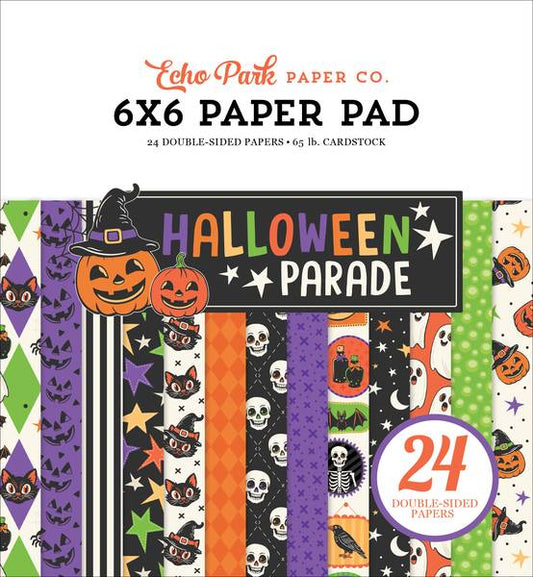 Echo Park Halloween Parade 6x6 Paper Pad