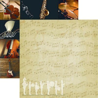 Reminisce High School Musical: Marching Band DS Paper (1 Sheet)