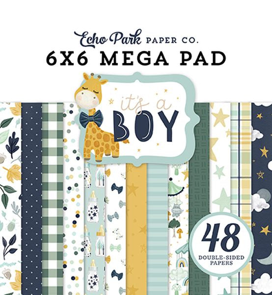 Echo Park It's A Boy 6x6 Mega Pad