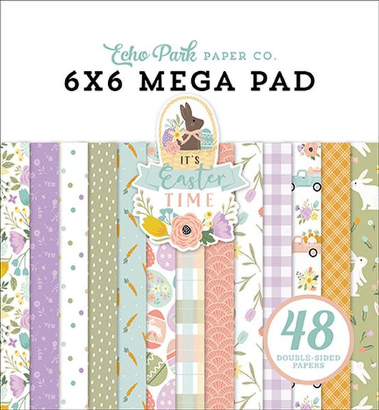 Echo Park DISC - It's Easter Time Cardmakers 6X6 Mega Pad