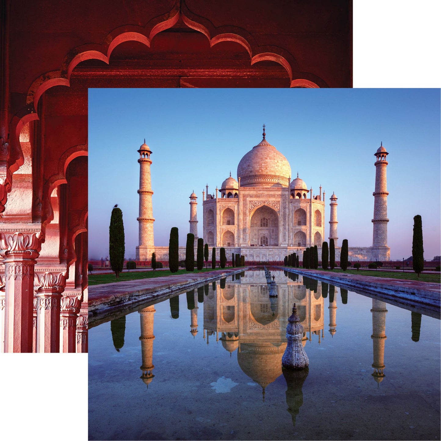 Reminisce India: Taj Mahal DS Paper (1 Sheet)