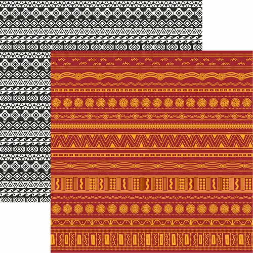 Reminisce Island Princess: Tribal DS Paper (1 Sheet)