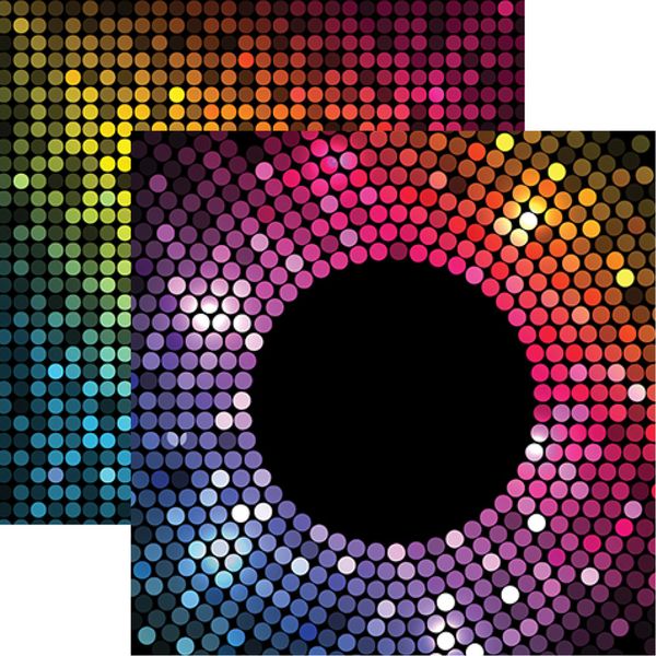 Reminisce It's Party Time: Glitz and Glam DS Paper (1 Sheet)