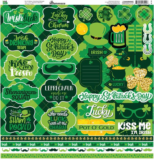 Reminisce Irish Luck: Sticker
