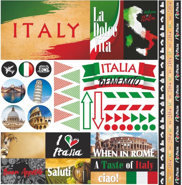 Reminisce Italia Stickers