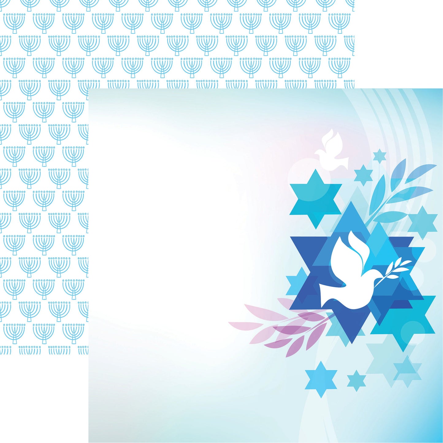 Reminisce Jewish Celebrations: Star of David DS Paper (1 Sheet)