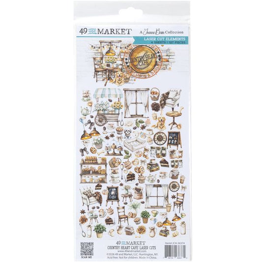 49 And Market Country Heart Café Laser Cut Elements