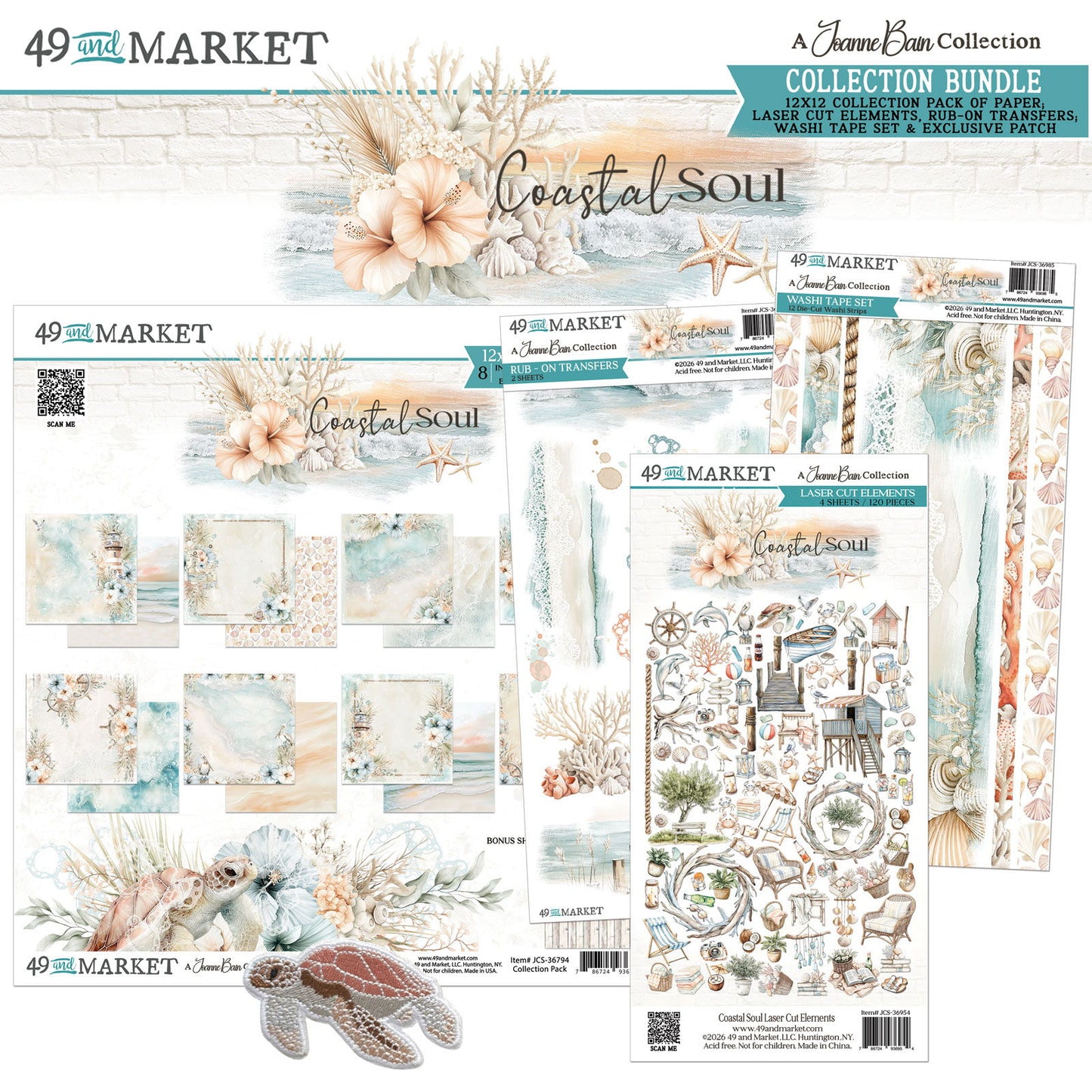 49 And Market Collection Bundle With Patch-Coastal Soul