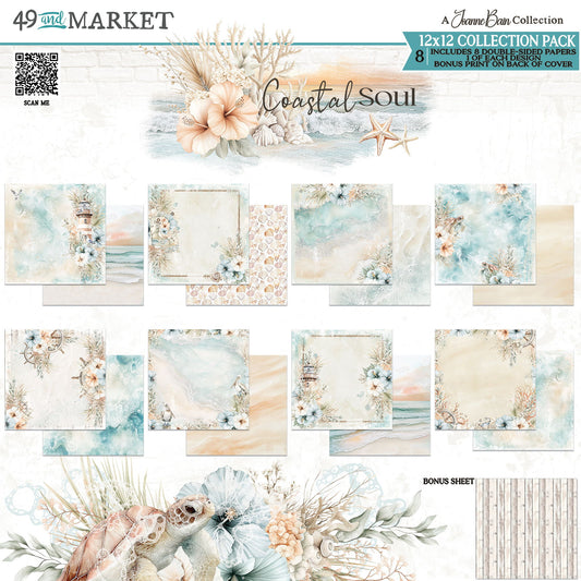 49 And Market Collection Pack 12"X12"-Coastal Soul