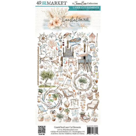 49 And Market Laser Cut Elements-Coastal Soul