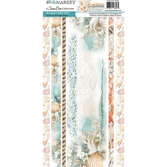 49 And Market Washi Sheets-Coastal Soul