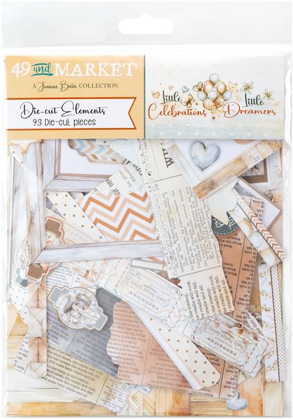 49 and Market Little Dreamer/Little Celebrations Die-Cut Elements