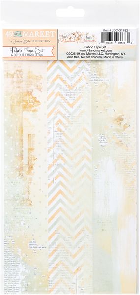 49 and Market Little Dreamer: Little Celebrations Assortment Fabric Tape Sheet