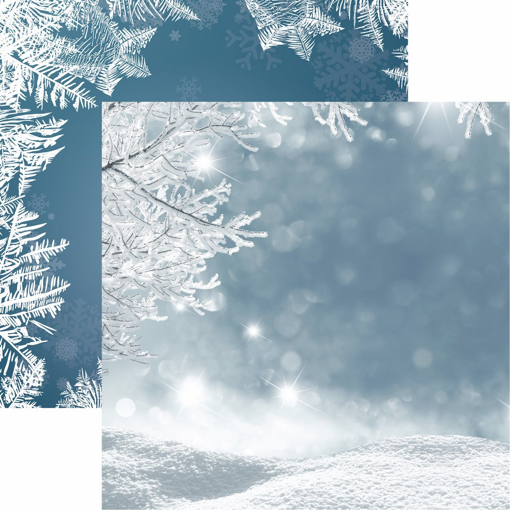Reminisce Jack Frost: Snowscape Paper DS Paper (1 Sheet)