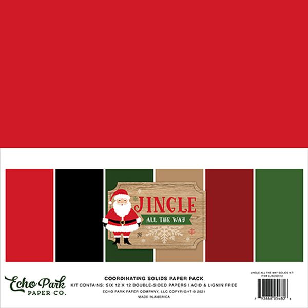Echo Park Jingle All the Way Solids Pack