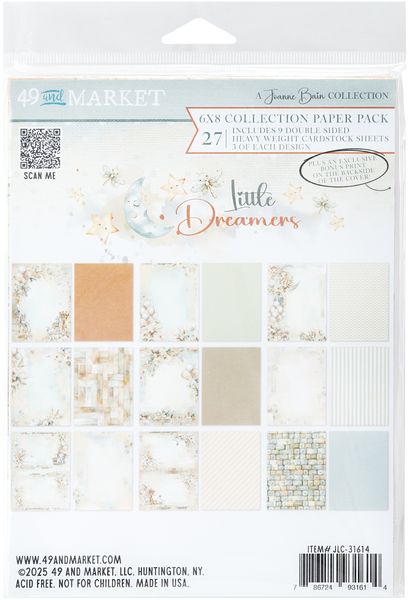 49 and Market Little Dreamer 6"X8" Collection Pack
