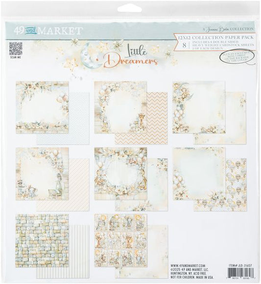 49 and Market Little Dreamer 12"X12"Collection Pack