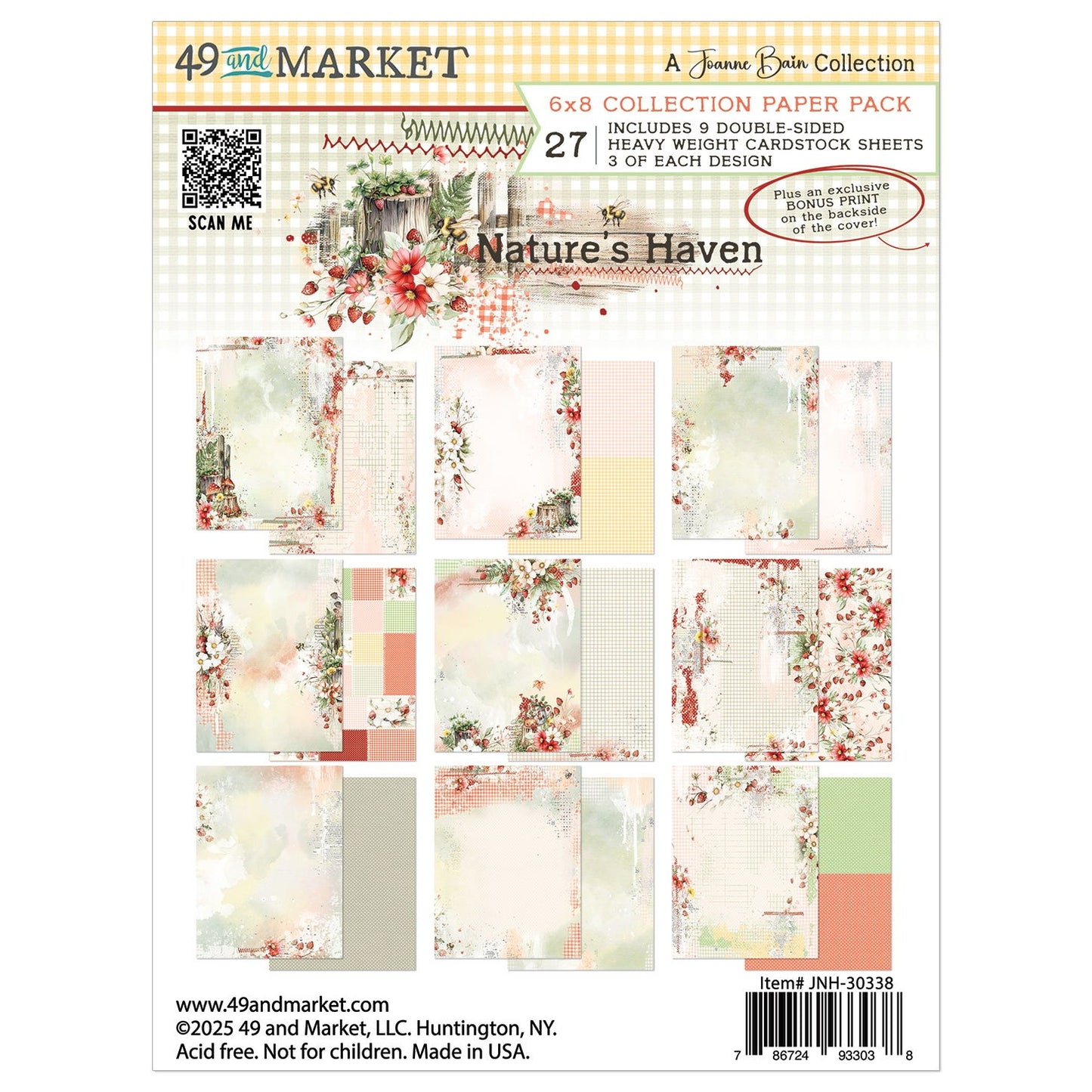 49 And Market Collection Pack 6"X8"-Nature's Haven
