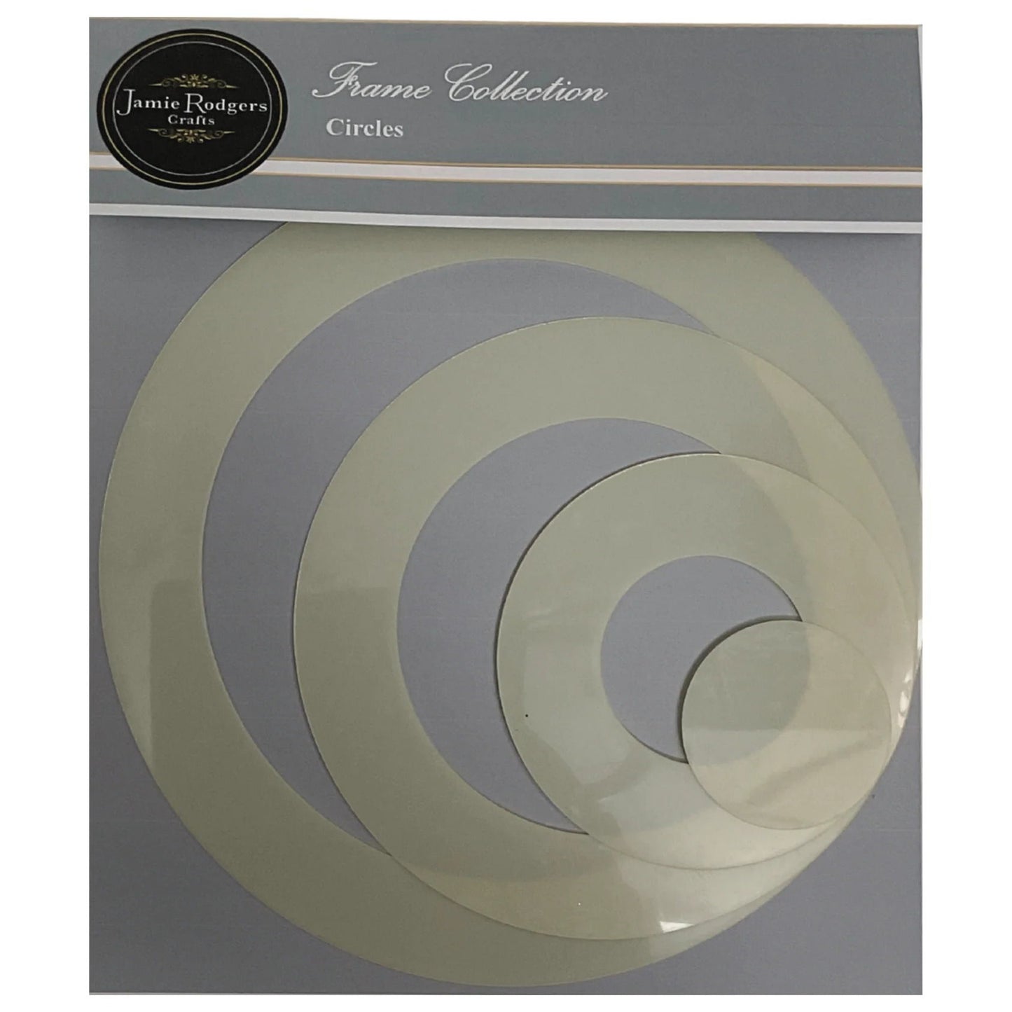 Jamie Rodgers Crafts - Circular Frames Stencil Set