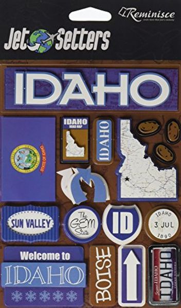 Reminisce - Jet Setters: Idaho 3D Stickers