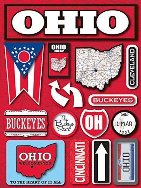 Reminisce - Jet Setters: Ohio 3D Stickers
