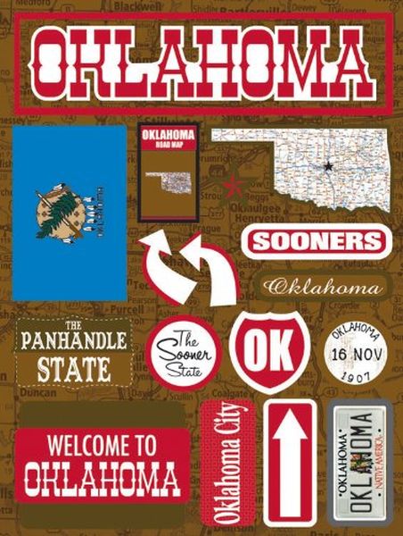 Reminisce - Jet Setters: Oklahoma 3D Stickers