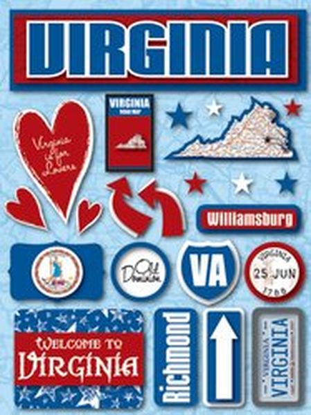 Reminisce - Jet Setters: Virginia 3D Stickers