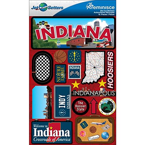 Reminisce DISC - Indiana Jetsetters 3D Stickers