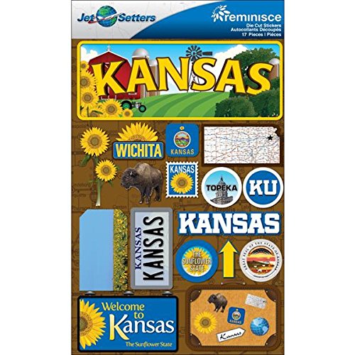 Reminisce DISC - Kansas Jetsetters 3D Stickers 2.0