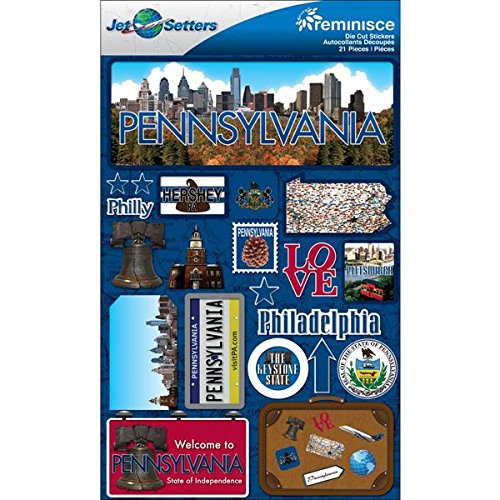 Reminisce DISC - Pennsylvania Jetsetters 2.0 Stickers